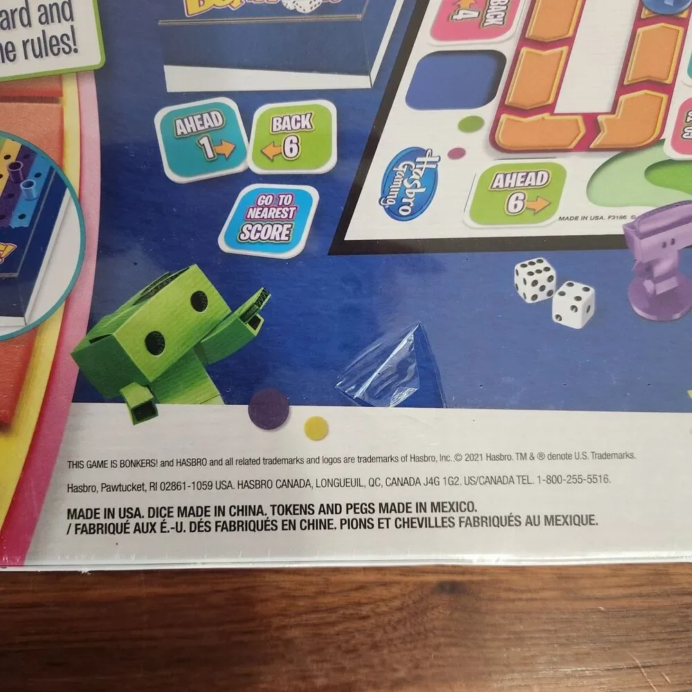 This Game is Bonkers Board Game NEW Hasbro Family Never The Same Game Twice
